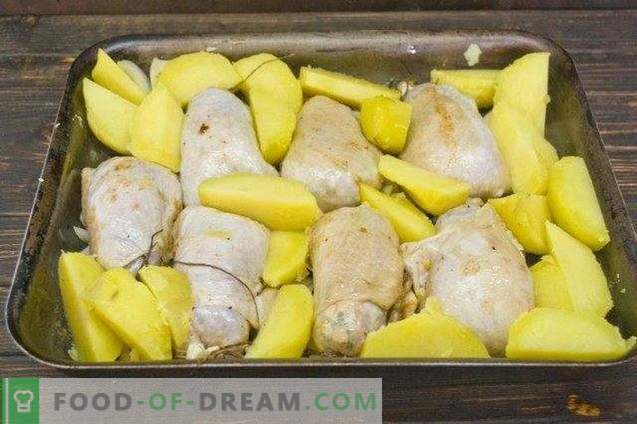Chuletas de pollo con jengibre y chile - Asado al estilo oriental
