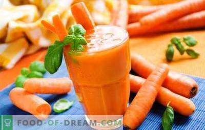 Jugo de calabaza y zanahoria en casa: ¡un almacén de vitaminas y nutrientes! El jugo de calabaza y zanahoria que conquista con su increíble sabor: recetas y secretos