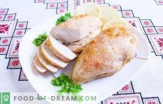 Filete de pollo al horno, frito y estofado en mayonesa. Recetas sencillas de platos de presupuesto de filete de pollo con mayonesa