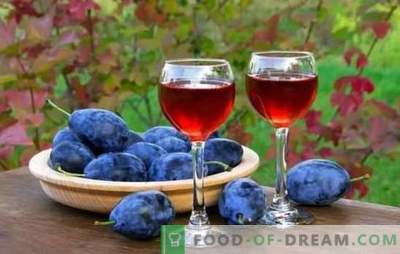Plum tincture at home - plum delight. Recipes homemade tincture of plums on vodka, on alcohol, cognac