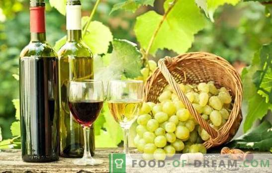 ¡El vino de las uvas en casa es útil! Secretos de hacer vino a partir de uvas en casa