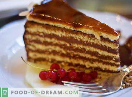Pastel hecho a partir del pastel - las mejores recetas. Cómo apropiadamente y sabroso hacer un pastel del pastel.