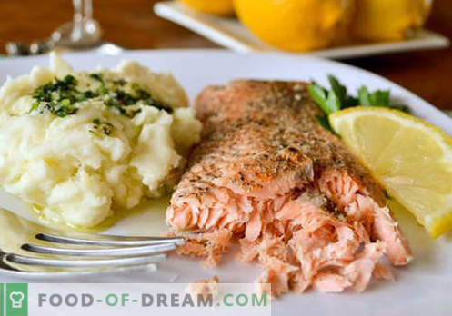 Salmón en una olla de cocción lenta - las mejores recetas. Cómo cocinar correctamente y sabroso el salmón en una olla de cocción lenta.