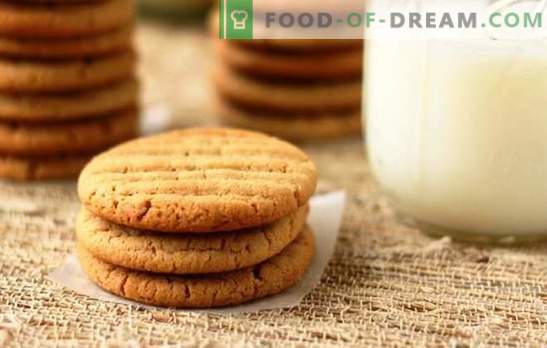 Recetas para galletas de leche para té casero. Miel, chocolate, nueces y muchas otras recetas para galletas con leche
