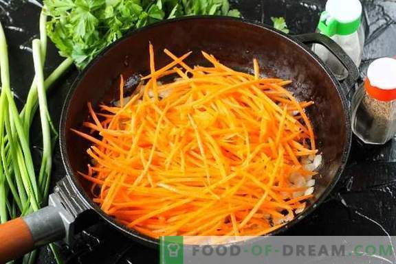 Köstliche koreanische Karotten in 15 Minuten