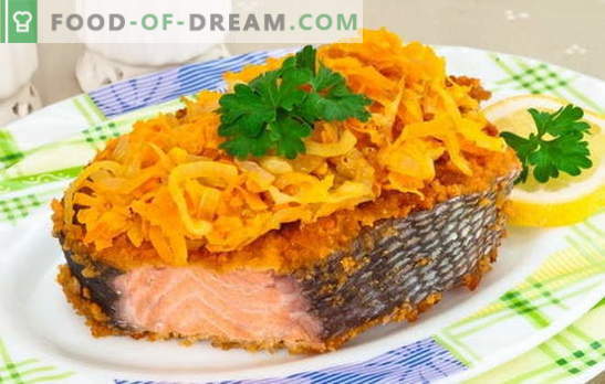 Clásicos de pescado: salmón rosado con zanahorias. Para todos los amantes del pescado rojo - las mejores recetas de salmón rosado con zanahorias