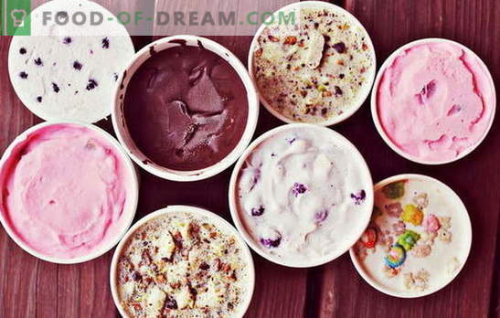 El helado de crema casero es un tratamiento delicado con tus propias manos. Cómo hacer helado de crema casero: 12 mejores recetas