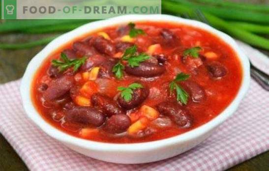 Cómo conservar los frijoles en salsa de tomate: consejos para cocinar en casa. Frijoles enlatados en salsa de tomate: preparaciones de verano para cualquier plato