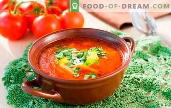 Карбо супа: варен според едноставни рецепти. Суптилности и тајни на готвење супа kharcho: едноставни рецепти со говедско месо, јагнешко месо, пилешко
