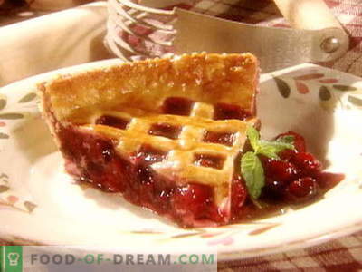 Cherry Pie - najlepsze przepisy. Jak właściwie i pysznie ugotować ciasto wiśniowe.