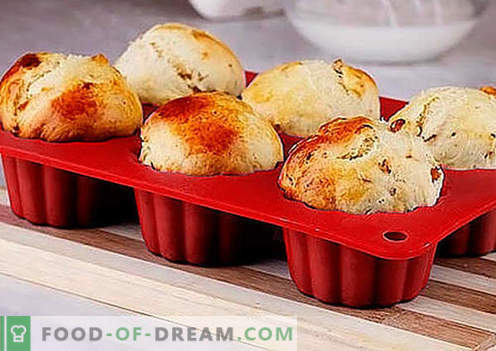 Las magdalenas de pastel de silicona son las mejores recetas. Cómo cocinar de forma rápida y sabrosa los muffins en moldes de silicona.