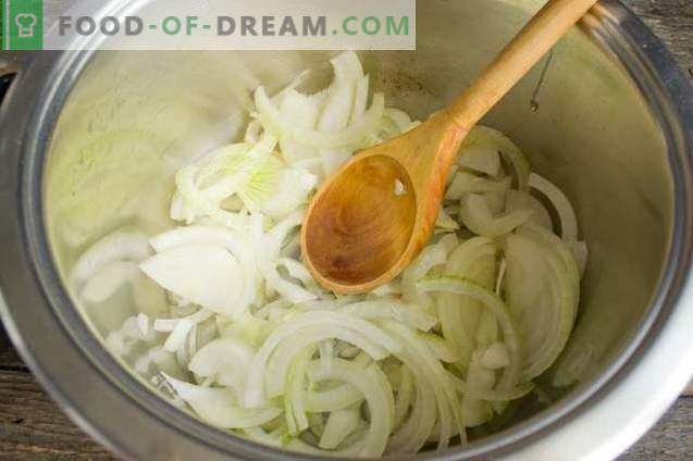 Deliciosa sopa magra con papas y brócoli