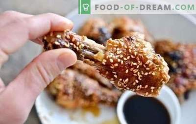 Pollo de jengibre: recetas sencillas para comidas nutritivas. ¿Cómo cocinar pollo con jengibre, miel, salsa de soja, naranjas?