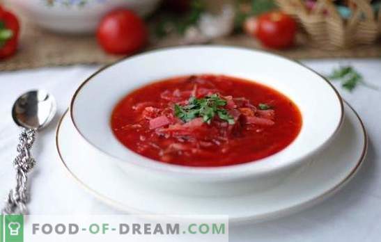 Borsch en una olla de cocción lenta - ¡salvación para la anfitriona! Recetas de borscht en un multicooker: rojo, verde, vegetariano, con frijoles