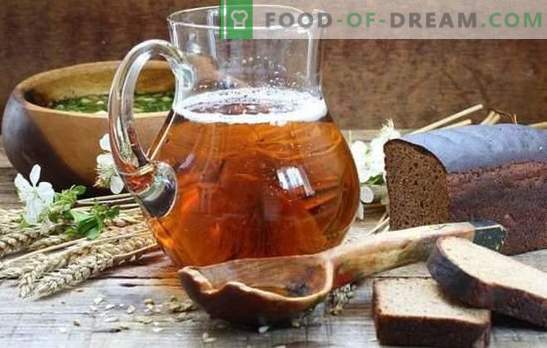 Home Brew (receta paso a paso) es una bebida refrescante natural. Receta paso a paso para kvas caseros con levadura y sin levadura