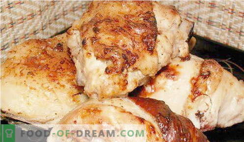 Pollo frito - las mejores recetas. Cómo cocinar pollo frito.