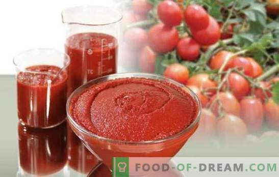 La pasta de tomate para el invierno es una preservación universal. Cómo cocinar una deliciosa pasta de tomates para el invierno: espesa y picante