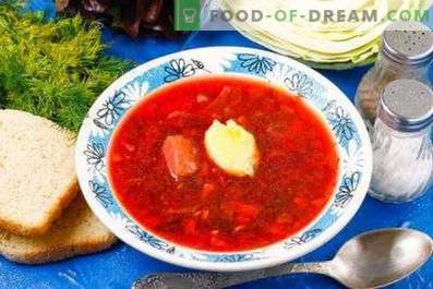 Cómo cocinar sopa de remolacha con remolacha roja