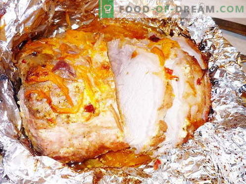 Cerdo al horno en el horno - las mejores recetas. Cómo cocinar correctamente y sabroso cerdo en el horno.