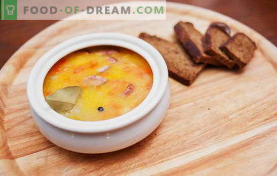 La sopa de avena es un plato aromático, saludable y sabroso para el almuerzo. Cómo cocinar sopa de avena en la estufa, en una olla de cocción lenta y ollas